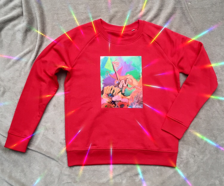 Sweatshirt red_M_Oktopus